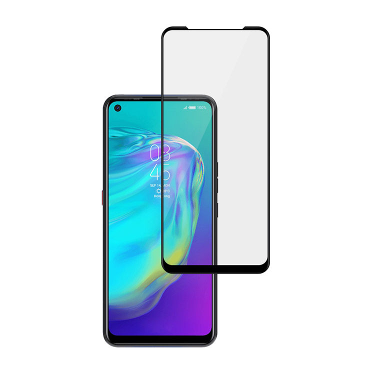Alink 3D hot bending full glue tempered glass screen protector for Tecno Camon Pova
