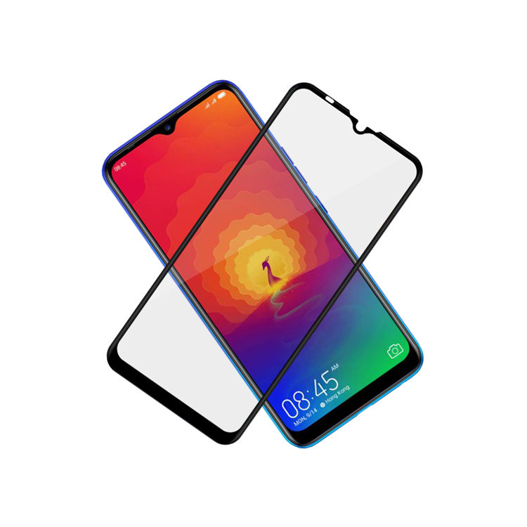 Alink 3D hot bending full glue tempered glass screen protector for Tecno Spark 4 Air