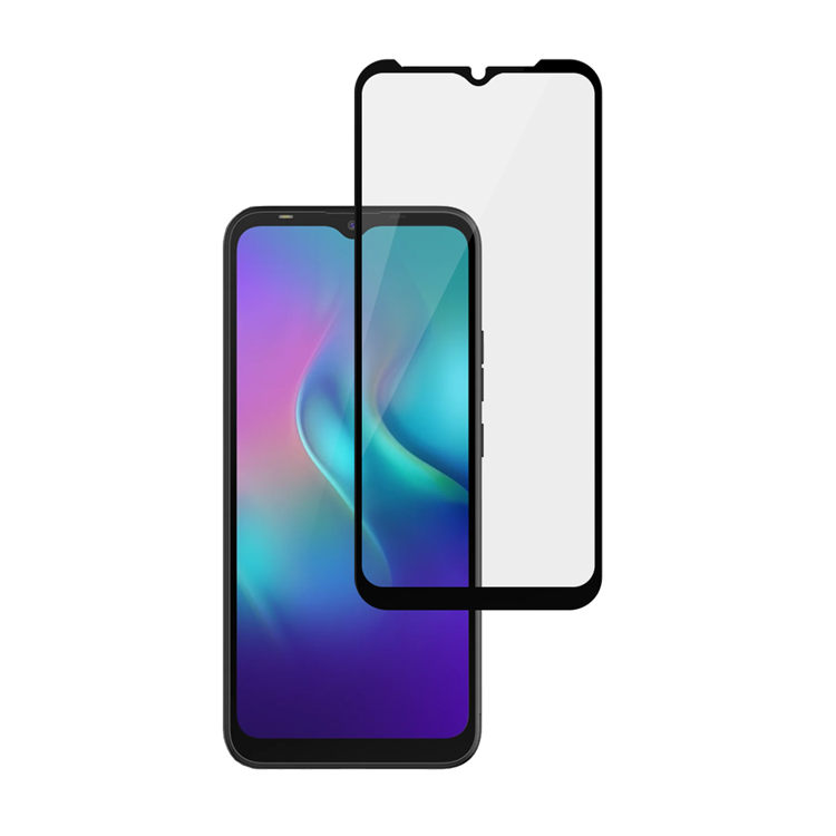 Alink 3D hot bending full glue tempered glass screen protector for Tecno Spark Go Plus