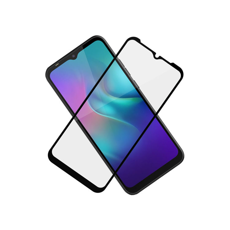 Alink 3D hot bending full glue tempered glass screen protector for Tecno Spark Go Plus