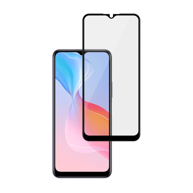 Alink 2.5D silk print full glue tempered glass screen protector for Vivo Y30g