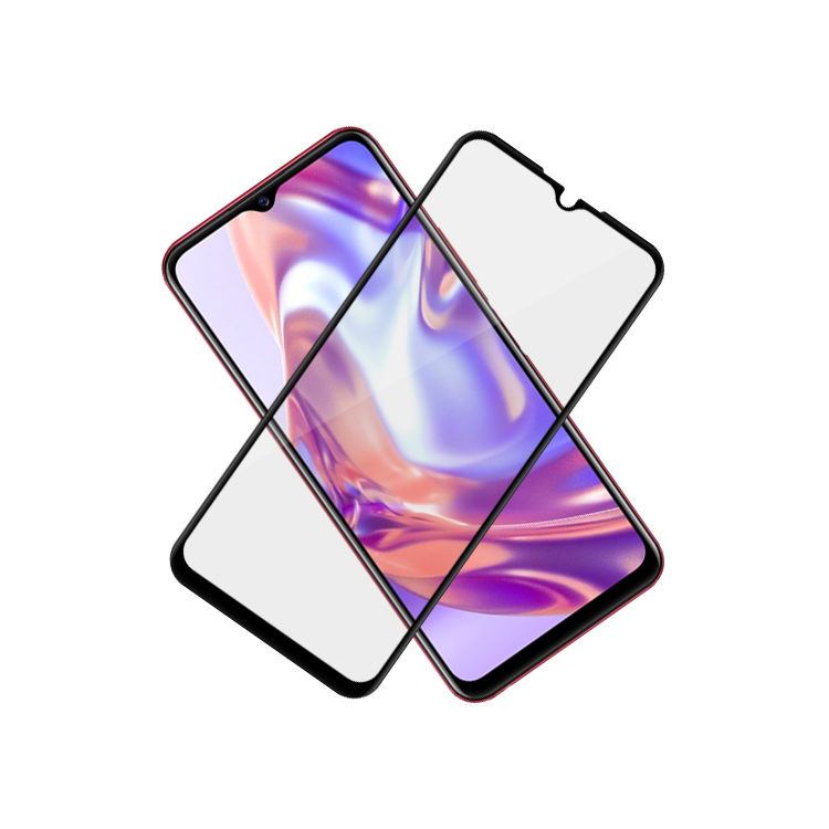 Alink 3D hot bending edge glue tempered glass screen protector for Vivo Y31s