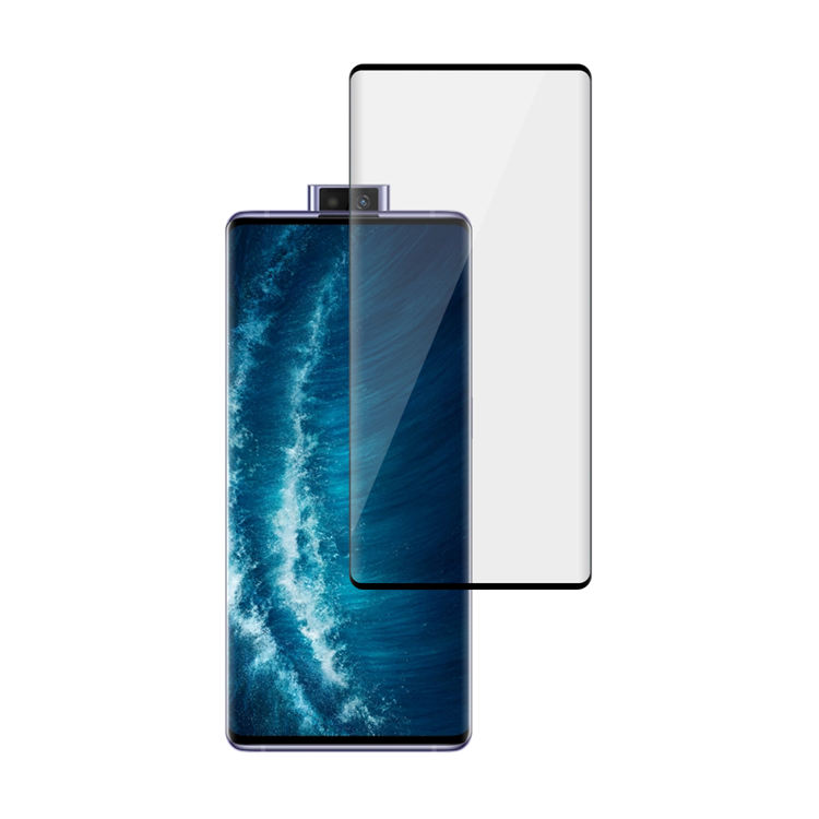 Alink 3D hot bending full glue tempered glass screen protector for Vivo NEX 3S