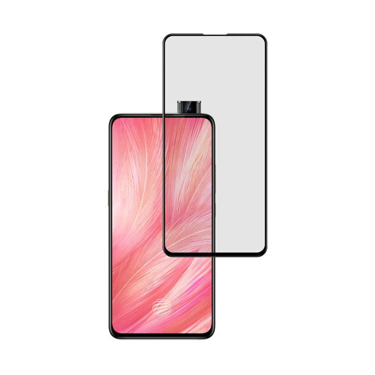 Alink 3D hot bending full glue tempered glass screen protector for Vivo X27