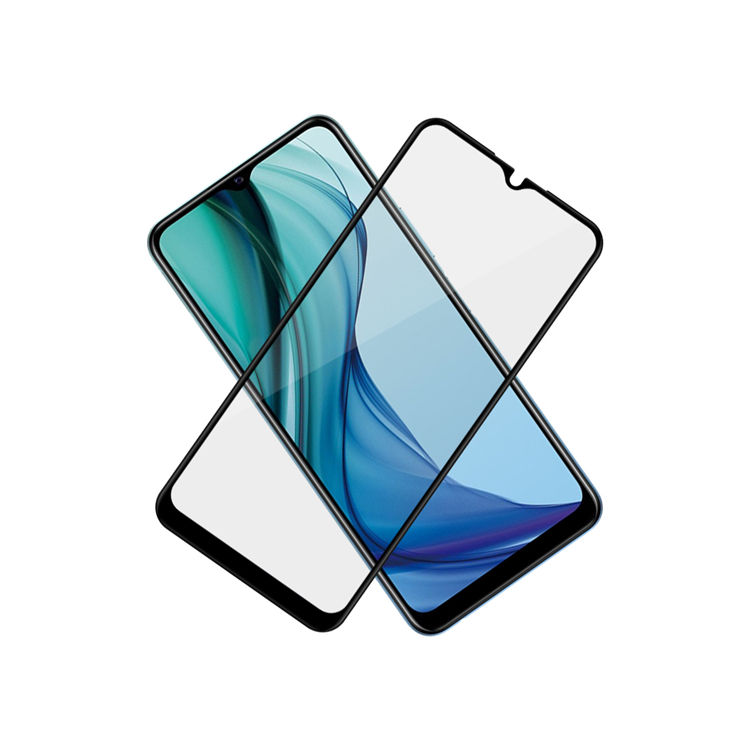 Alink 2.5D silk print full glue tempered glass screen protector for Vivo Y30