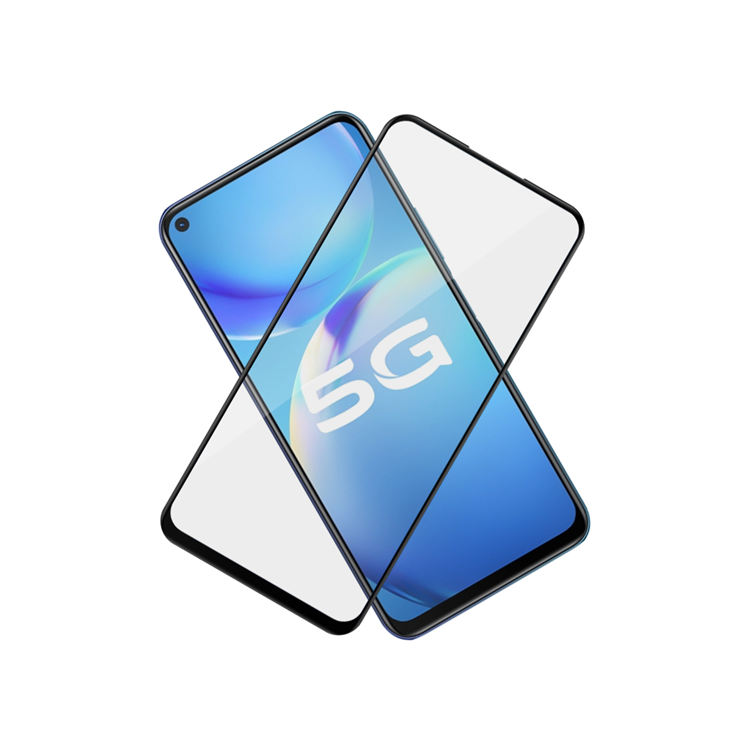 Alink 3D hot bending full glue tempered glass screen protector for Vivo Y51s