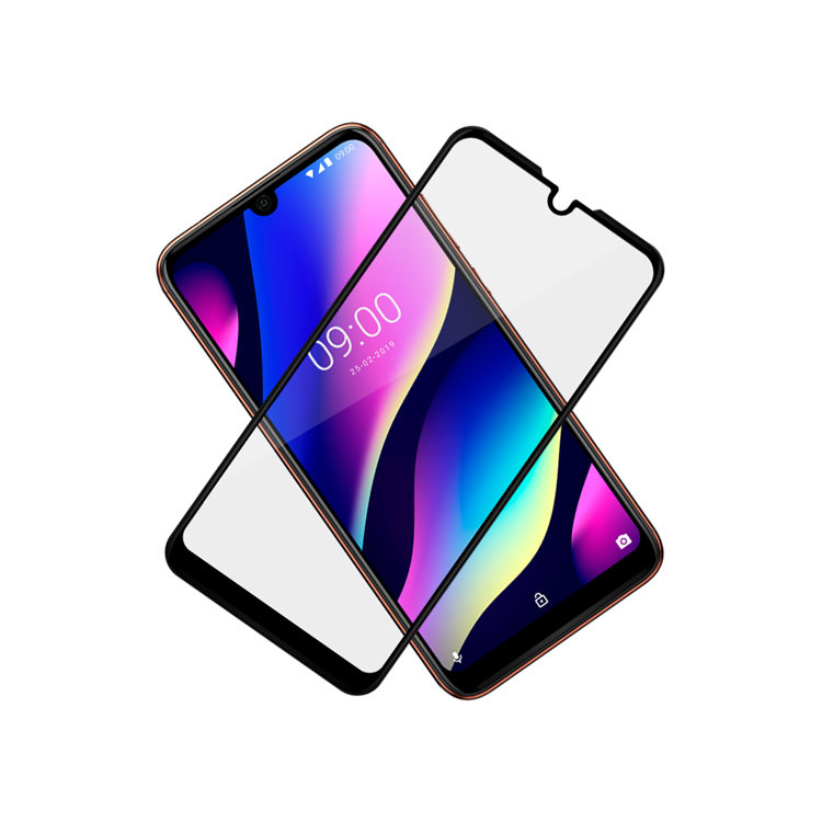 Alink 3D hot bending full glue tempered glass screen protector for Wiko View 3