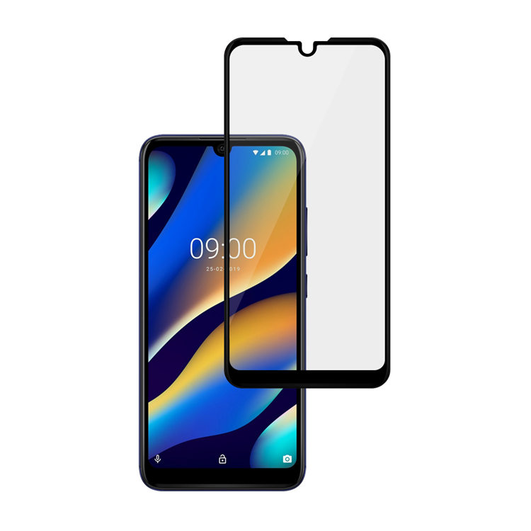 Alink 3D hot bending full glue tempered glass screen protector for Wiko View 3 Lite
