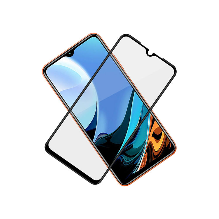 Alink 3D hot bending edge glue tempered glass screen protector for Xiaomi Redmi 9 Power