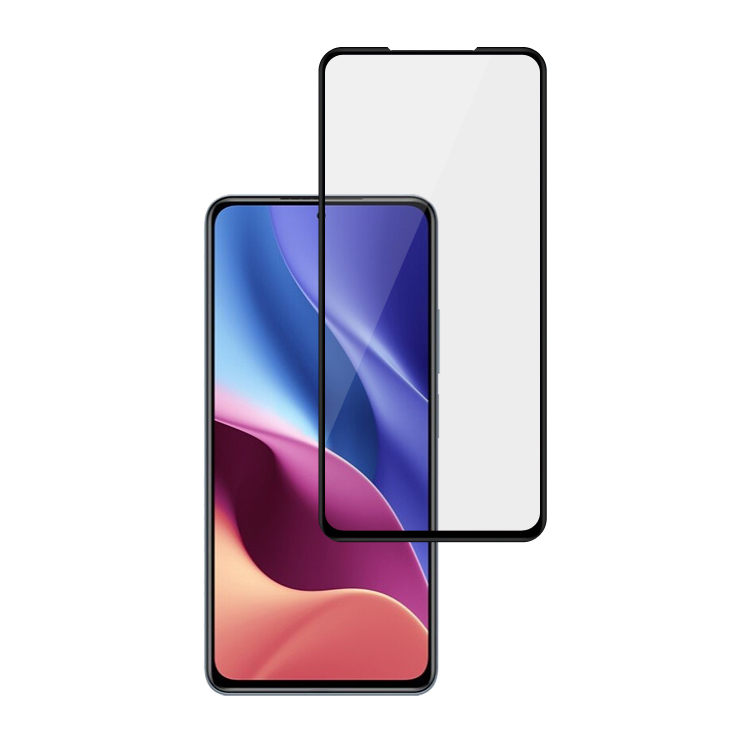 Alink 3D hot bending full glue tempered glass screen protector for Xiaomi Redmi K40 Pro