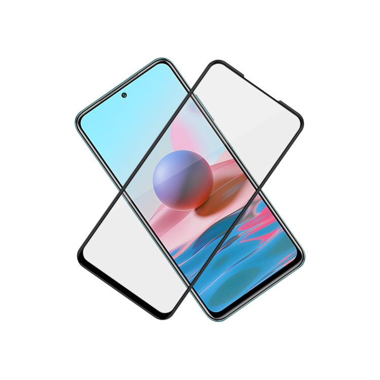 Alink 3D hot bending edge glue tempered glass screen protector for Xiaomi Redmi Note 10 Pro Max