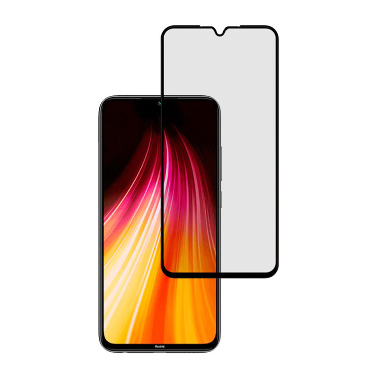 Alink 3D hot bending full glue tempered glass screen protector for Xiaomi Redmi Note 8T