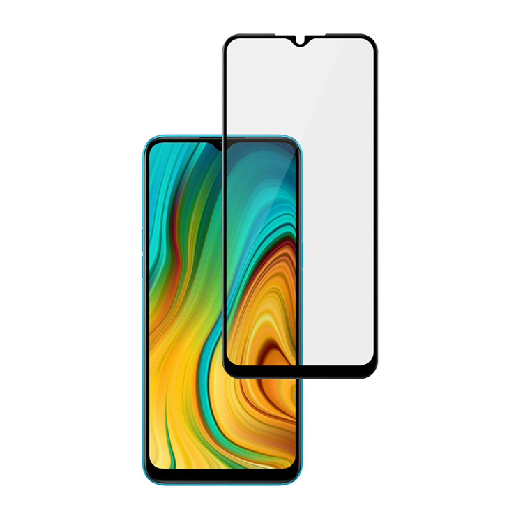 Alink 3D hot bending edge glue tempered glass screen protector for Xiaomi Poco C3