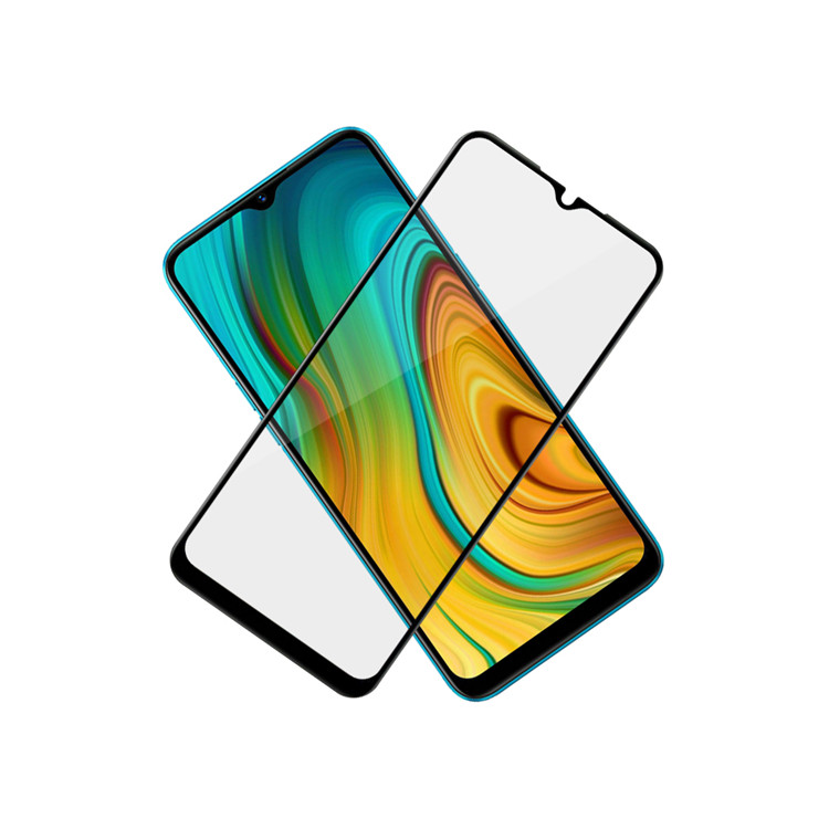 Alink 3D hot bending edge glue tempered glass screen protector for Xiaomi Poco C3