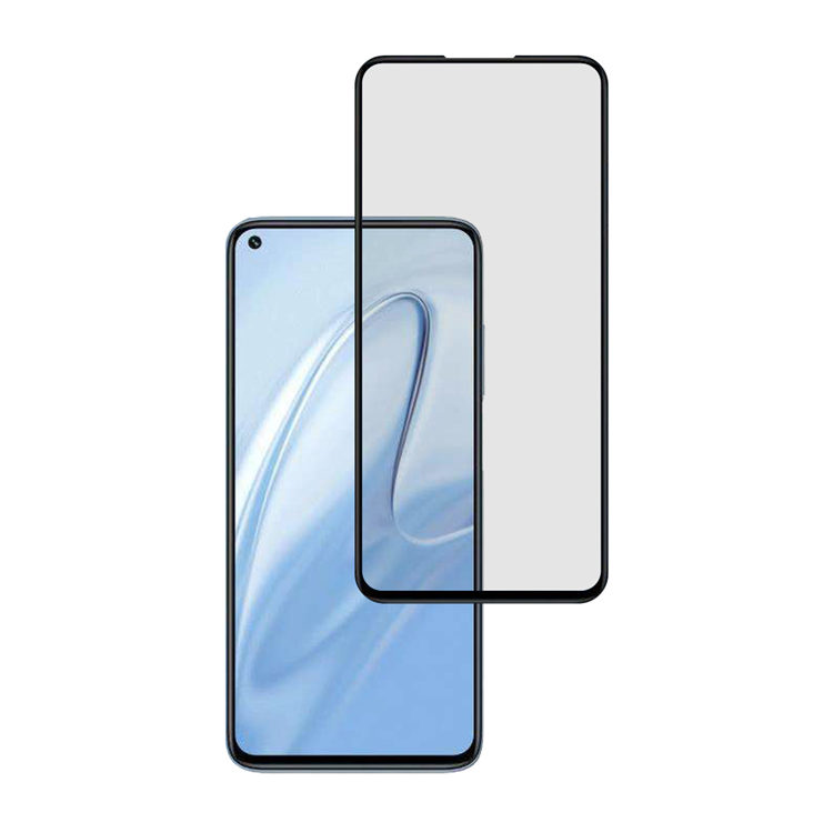 Alink 2.5D silk print full glue tempered glass screen protector for Xiaomi Redmi 10X 4G