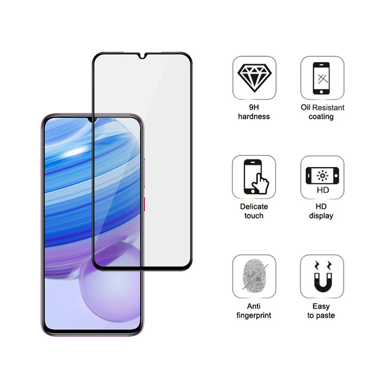 Alink 3D hot bending full glue tempered glass screen protector for Xiaomi Redmi 10X 5G