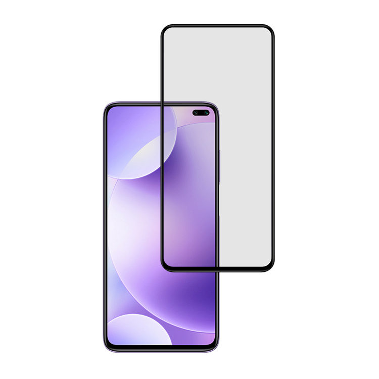 Alink 2.5D silk print full glue tempered glass screen protector for Xiaomi Redmi K30